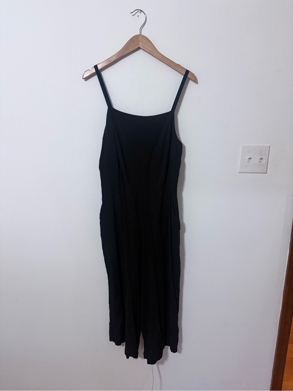 Old Navy Black Spaghetti-Strap Jumpsuit